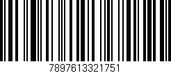 Código de barras (EAN, GTIN, SKU, ISBN): '7897613321751'