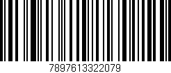Código de barras (EAN, GTIN, SKU, ISBN): '7897613322079'