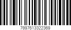 Código de barras (EAN, GTIN, SKU, ISBN): '7897613322369'