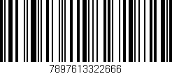 Código de barras (EAN, GTIN, SKU, ISBN): '7897613322666'