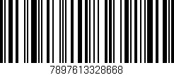 Código de barras (EAN, GTIN, SKU, ISBN): '7897613328668'