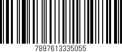 Código de barras (EAN, GTIN, SKU, ISBN): '7897613335055'