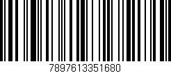Código de barras (EAN, GTIN, SKU, ISBN): '7897613351680'