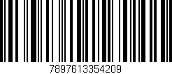 Código de barras (EAN, GTIN, SKU, ISBN): '7897613354209'