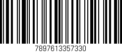 Código de barras (EAN, GTIN, SKU, ISBN): '7897613357330'