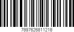 Código de barras (EAN, GTIN, SKU, ISBN): '7897626811218'