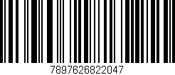 Código de barras (EAN, GTIN, SKU, ISBN): '7897626822047'