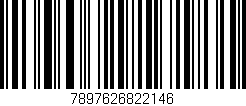 Código de barras (EAN, GTIN, SKU, ISBN): '7897626822146'