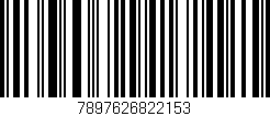 Código de barras (EAN, GTIN, SKU, ISBN): '7897626822153'