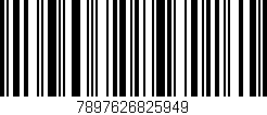 Código de barras (EAN, GTIN, SKU, ISBN): '7897626825949'