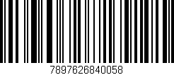Código de barras (EAN, GTIN, SKU, ISBN): '7897626840058'