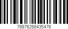 Código de barras (EAN, GTIN, SKU, ISBN): '78976268435476'