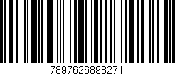 Código de barras (EAN, GTIN, SKU, ISBN): '7897626898271'