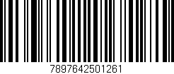 Código de barras (EAN, GTIN, SKU, ISBN): '7897642501261'