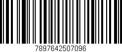 Código de barras (EAN, GTIN, SKU, ISBN): '7897642507096'