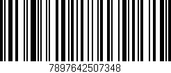 Código de barras (EAN, GTIN, SKU, ISBN): '7897642507348'
