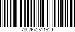Código de barras (EAN, GTIN, SKU, ISBN): '7897642511529'