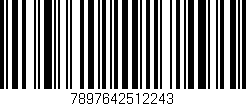 Código de barras (EAN, GTIN, SKU, ISBN): '7897642512243'