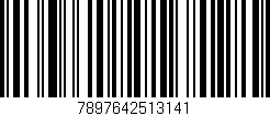 Código de barras (EAN, GTIN, SKU, ISBN): '7897642513141'