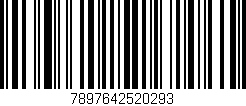 Código de barras (EAN, GTIN, SKU, ISBN): '7897642520293'