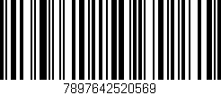 Código de barras (EAN, GTIN, SKU, ISBN): '7897642520569'