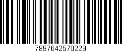 Código de barras (EAN, GTIN, SKU, ISBN): '7897642570229'