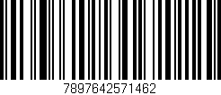 Código de barras (EAN, GTIN, SKU, ISBN): '7897642571462'