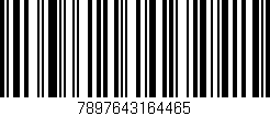 Código de barras (EAN, GTIN, SKU, ISBN): '7897643164465'
