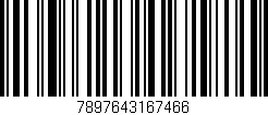 Código de barras (EAN, GTIN, SKU, ISBN): '7897643167466'