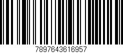 Código de barras (EAN, GTIN, SKU, ISBN): '7897643616957'