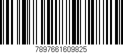 Código de barras (EAN, GTIN, SKU, ISBN): '7897661609825'