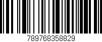 Código de barras (EAN, GTIN, SKU, ISBN): '789768358829'