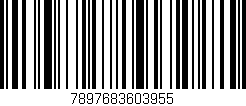 Código de barras (EAN, GTIN, SKU, ISBN): '7897683603955'