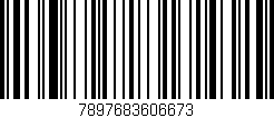 Código de barras (EAN, GTIN, SKU, ISBN): '7897683606673'