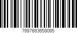 Código de barras (EAN, GTIN, SKU, ISBN): '7897683658085'