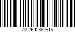 Código de barras (EAN, GTIN, SKU, ISBN): '7897683663515'