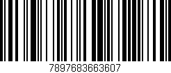 Código de barras (EAN, GTIN, SKU, ISBN): '7897683663607'