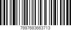 Código de barras (EAN, GTIN, SKU, ISBN): '7897683663713'