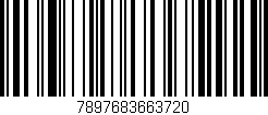 Código de barras (EAN, GTIN, SKU, ISBN): '7897683663720'