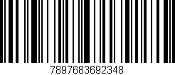 Código de barras (EAN, GTIN, SKU, ISBN): '7897683692348'
