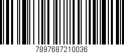 Código de barras (EAN, GTIN, SKU, ISBN): '7897687210036'