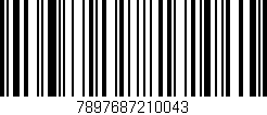 Código de barras (EAN, GTIN, SKU, ISBN): '7897687210043'