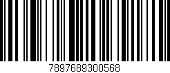 Código de barras (EAN, GTIN, SKU, ISBN): '7897689300568'