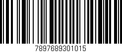 Código de barras (EAN, GTIN, SKU, ISBN): '7897689301015'