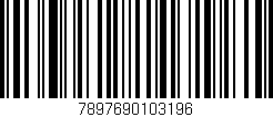Código de barras (EAN, GTIN, SKU, ISBN): '7897690103196'