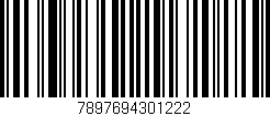 Código de barras (EAN, GTIN, SKU, ISBN): '7897694301222'
