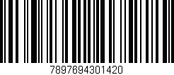 Código de barras (EAN, GTIN, SKU, ISBN): '7897694301420'