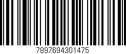 Código de barras (EAN, GTIN, SKU, ISBN): '7897694301475'