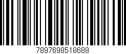 Código de barras (EAN, GTIN, SKU, ISBN): '7897698518688'