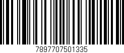 Código de barras (EAN, GTIN, SKU, ISBN): '7897707501335'